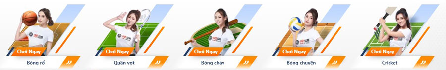 Những bộ môn thể thao tại Bong88